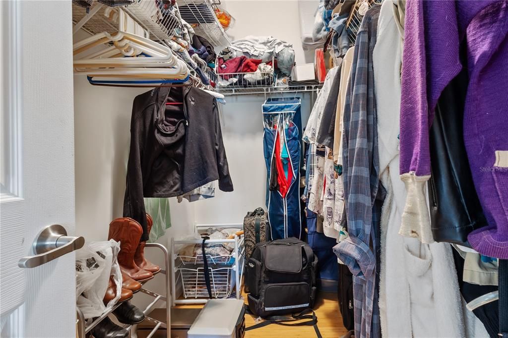 Interior, Walk-in Closets, Wood Texture Flooring