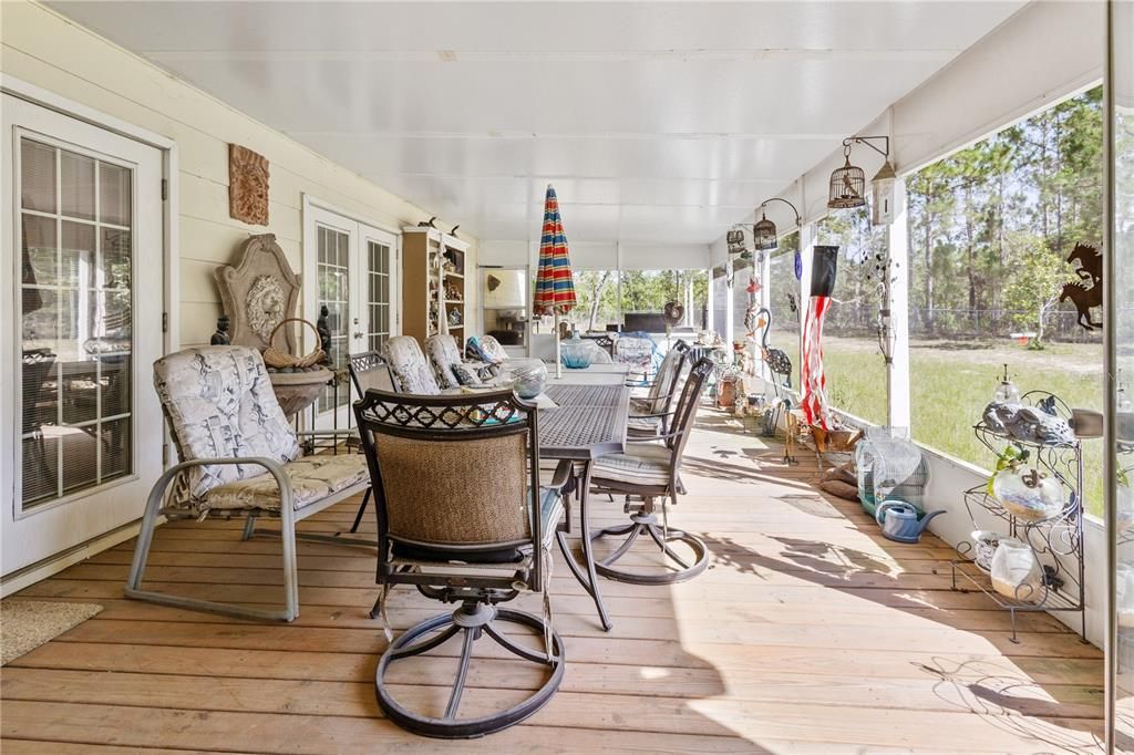 Interior, Sun Room, Wood Texture Flooring