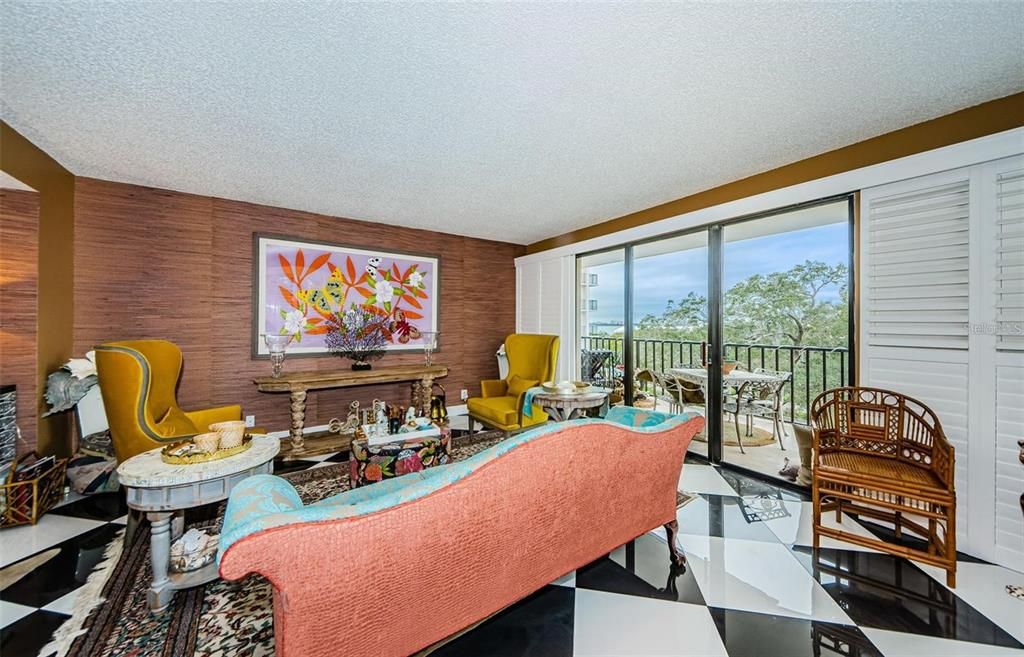 Interior, Living room, Wooden Walls