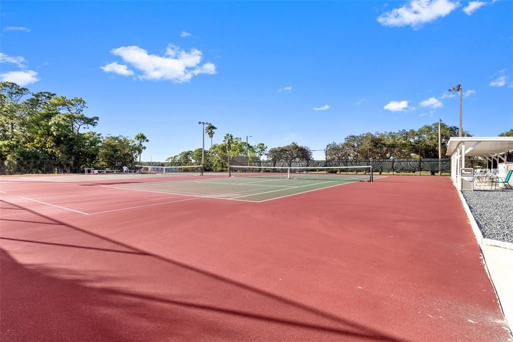 Exterior, Tennis Courts