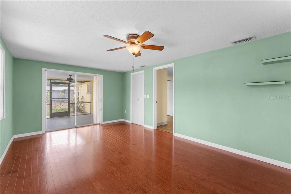 Empty room, Interior, Wood Texture Flooring