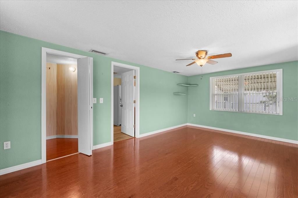 Empty room, Interior, Wood Texture Flooring