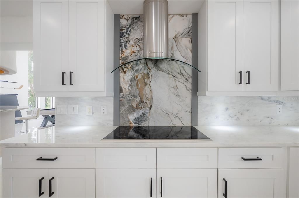 Interior, Kitchen, Marble Walls