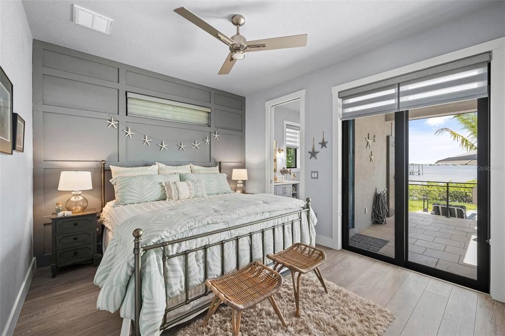 Bedroom, Interior, Water, Wood Texture Flooring