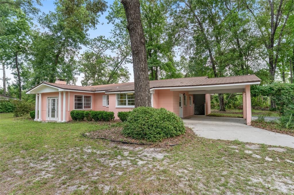 Backyard, Exterior, Facade, Ranch