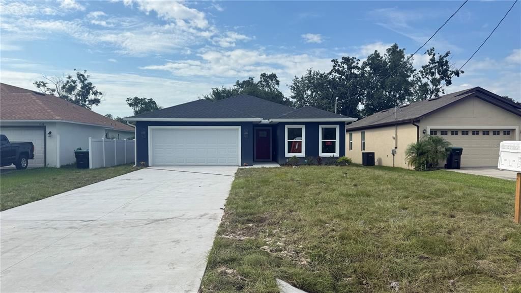 Attached, Backyard, Detached Garage, Exterior, Facade, Ranch