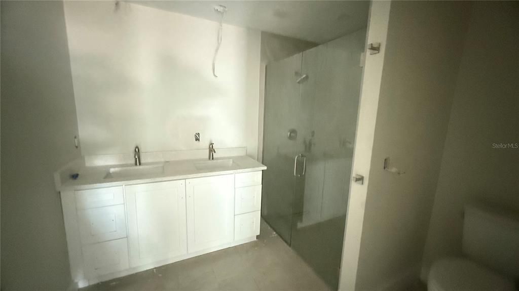 Bathroom, Glass Shower, Interior