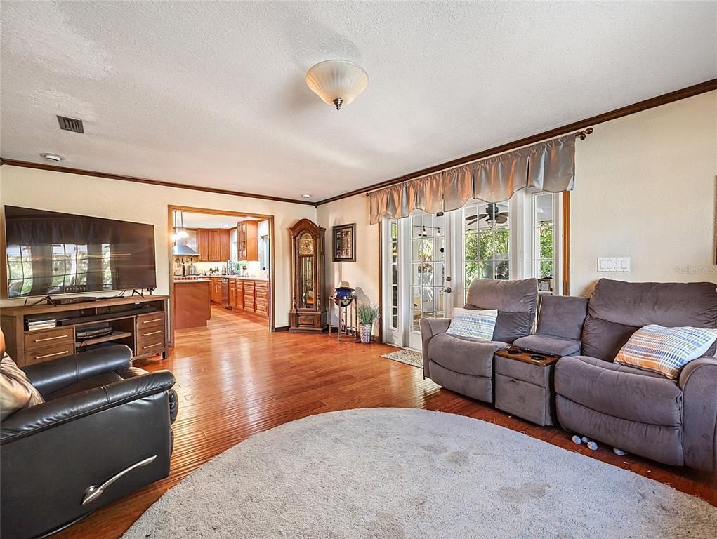 Interior, Kitchen, Living room, Wood Texture Flooring