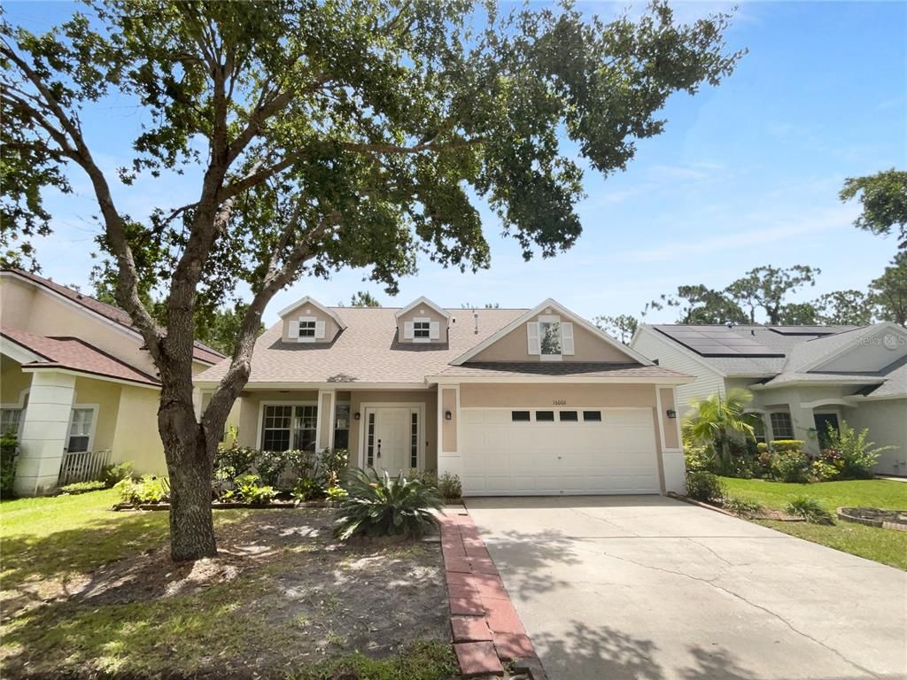 Attached, Exterior, Facade, Solar Panels, Ranch