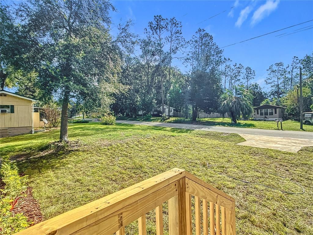 Backyard, Exterior