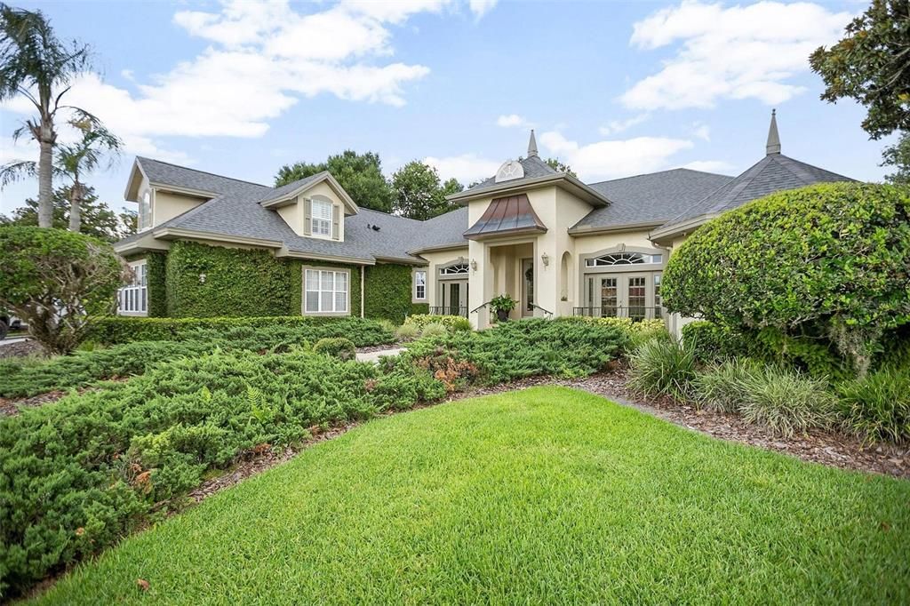 Backyard, Exterior, Facade, French Provincial