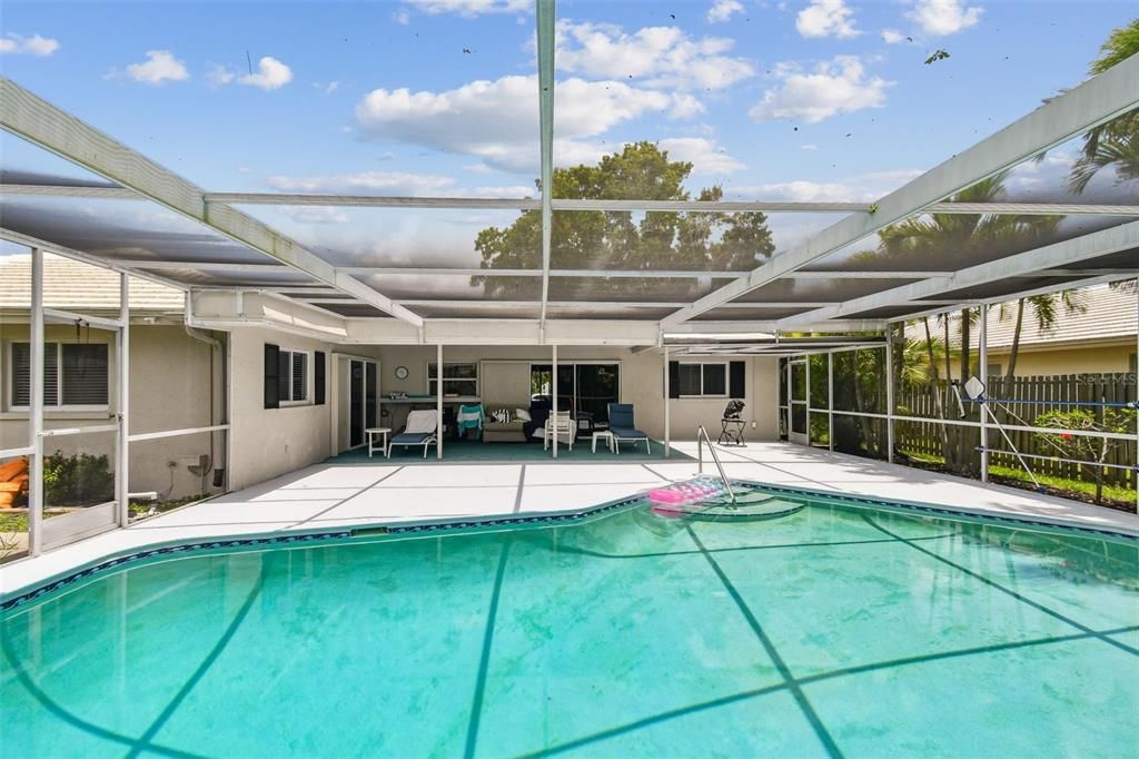 Glass Ceilings, Interior, Pool, Sun Room