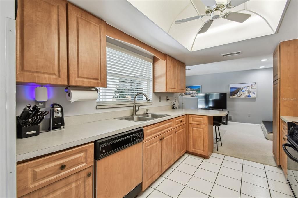 Interior, Kitchen, Recessed Lighting