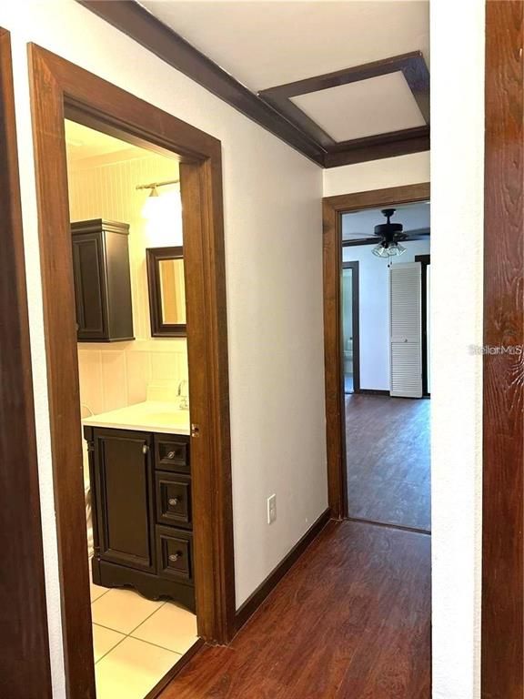 Bathroom, Interior, Wood Texture Flooring