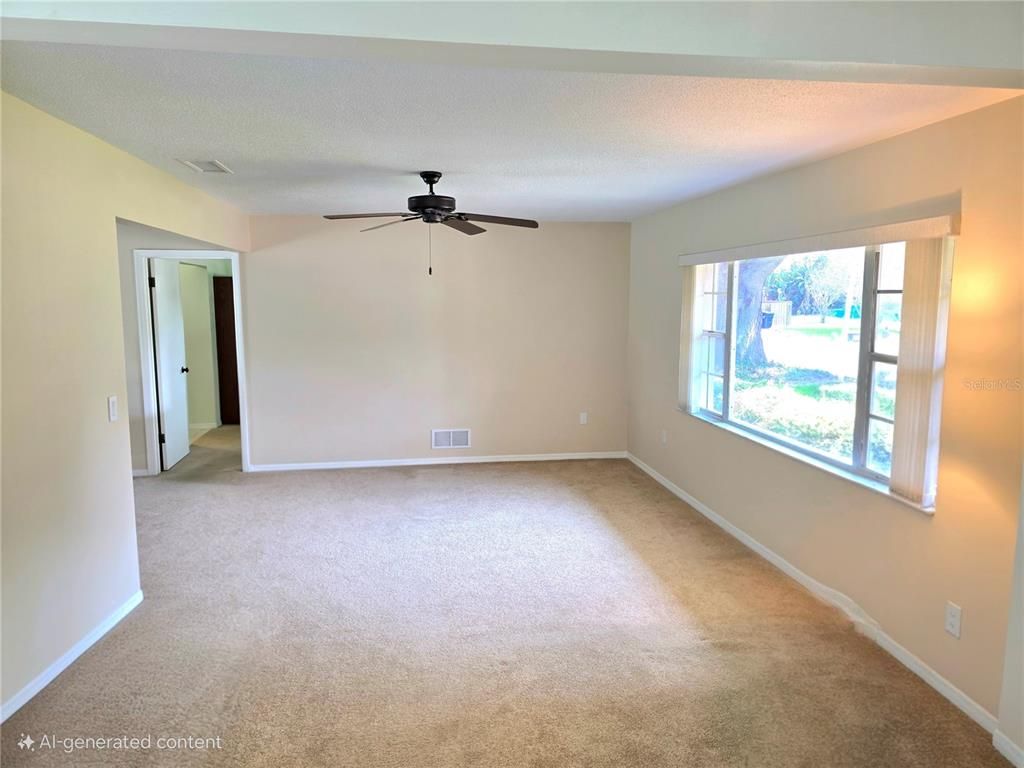 Empty room, Interior