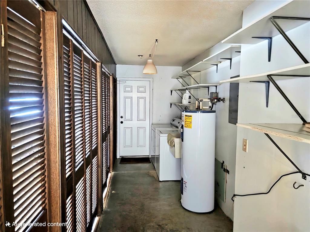 Interior, Washer