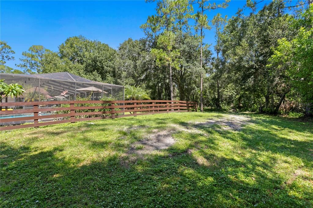 Backyard, Exterior