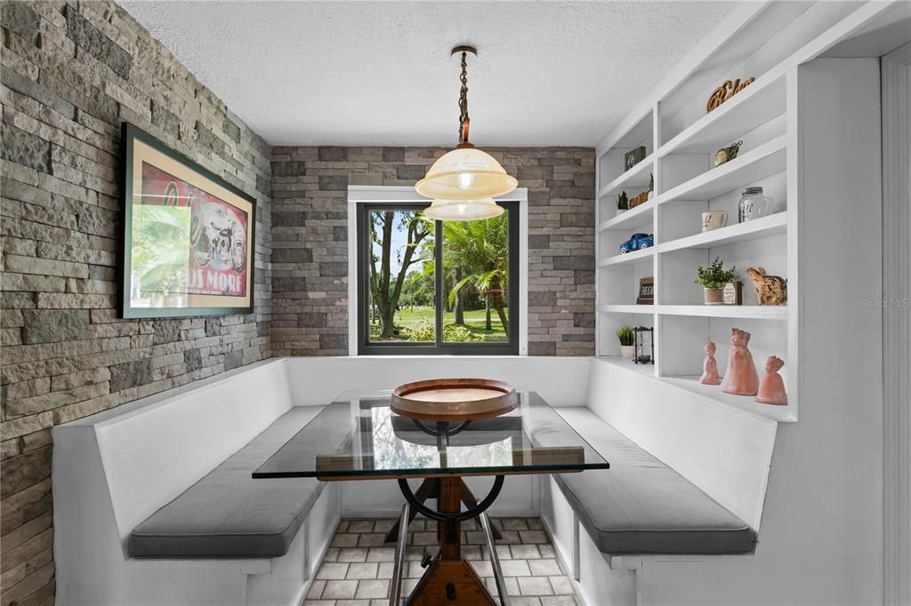 Interior, Pendant Lights, Stone Walls
