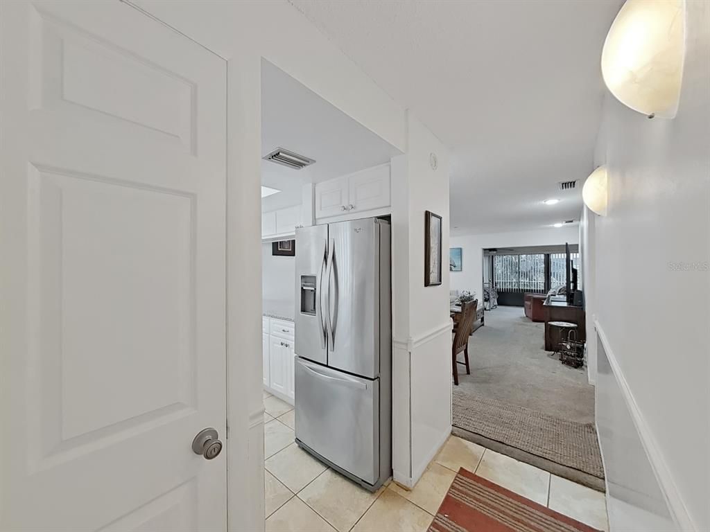 Dining room, Interior, Kitchen, Recessed Lighting