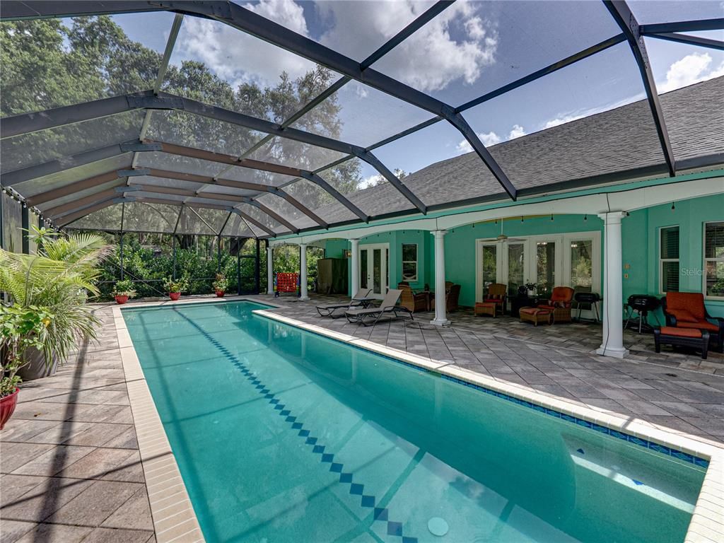 Glass Ceilings, Interior, Pool, Sun Room