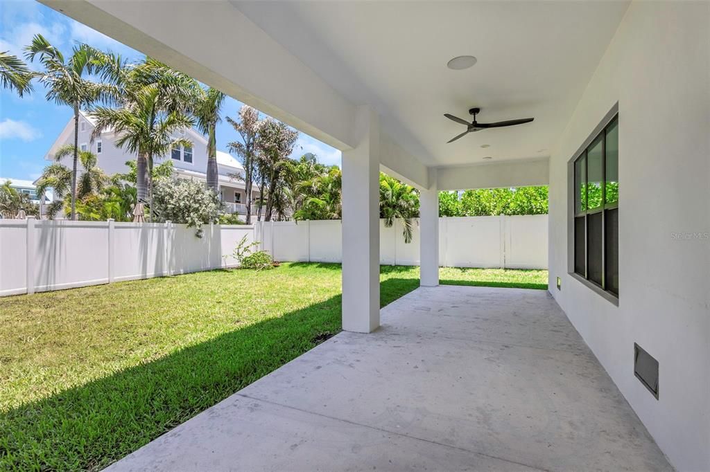 Backyard, Exterior