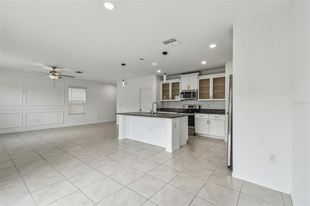 Interior, Kitchen, Pendant Lights, Recessed Lighting