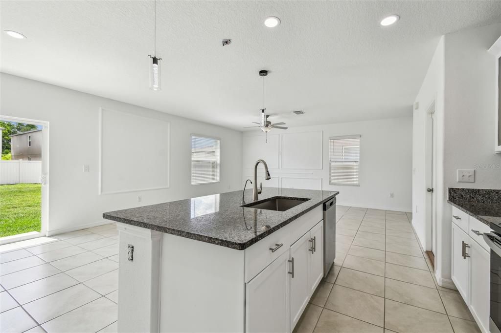 Interior, Kitchen, Pendant Lights, Recessed Lighting