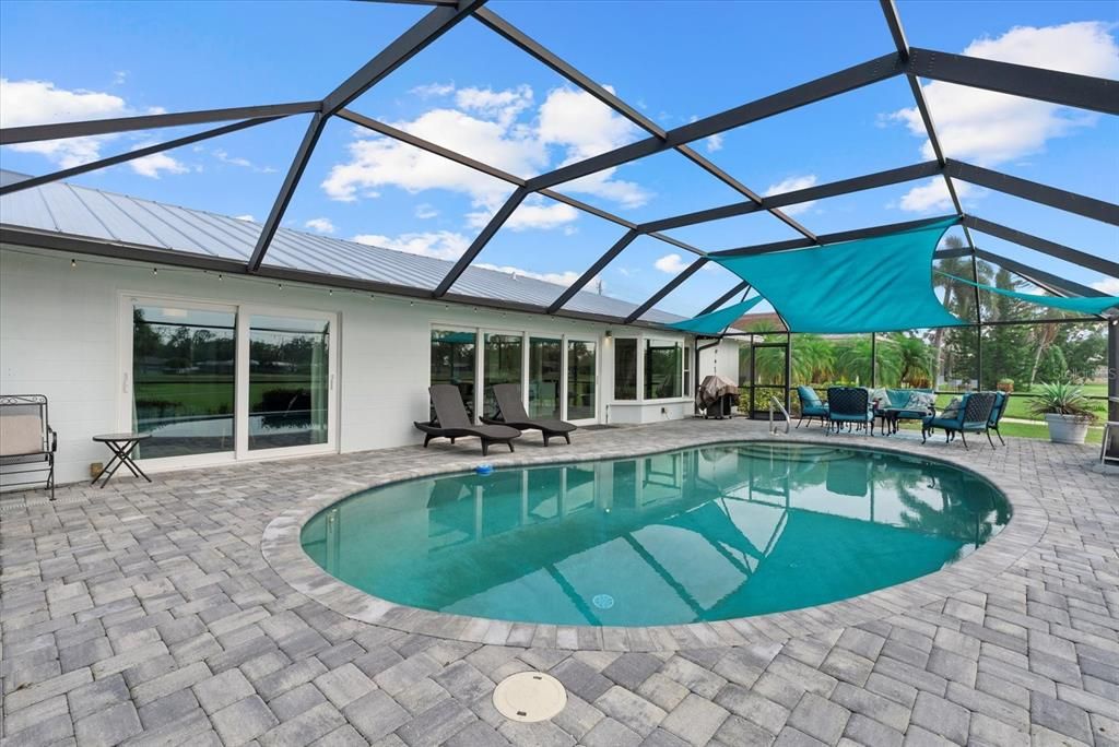 Glass Ceilings, Interior, Pool, Sun Room