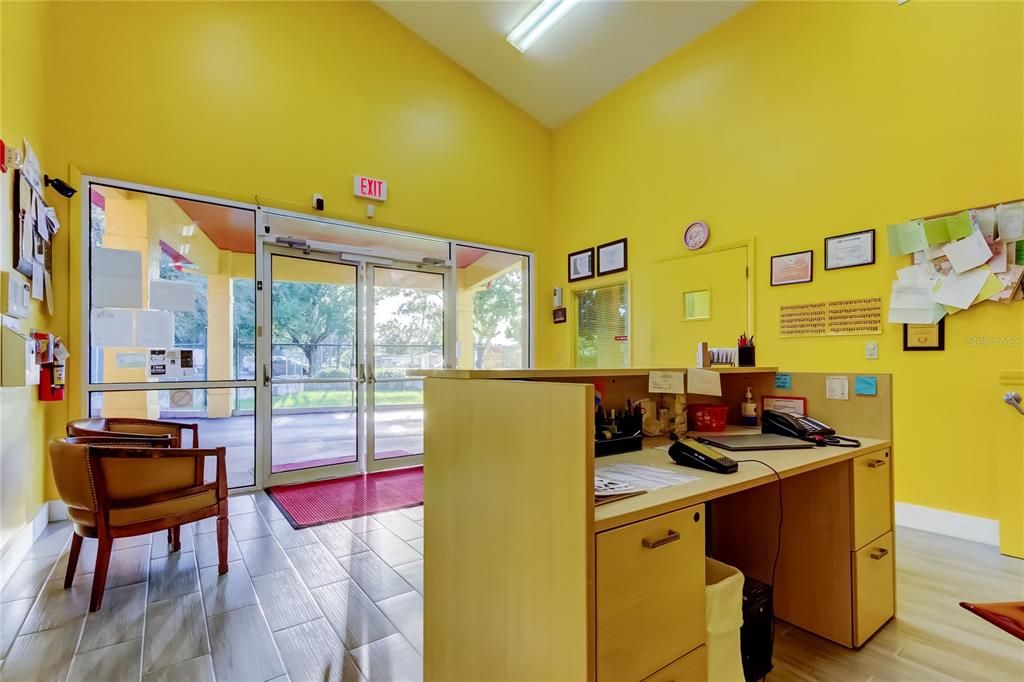 Home Office, Interior, Wood Texture Flooring