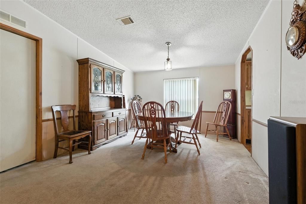 Dining room, Interior, Pendant Lights