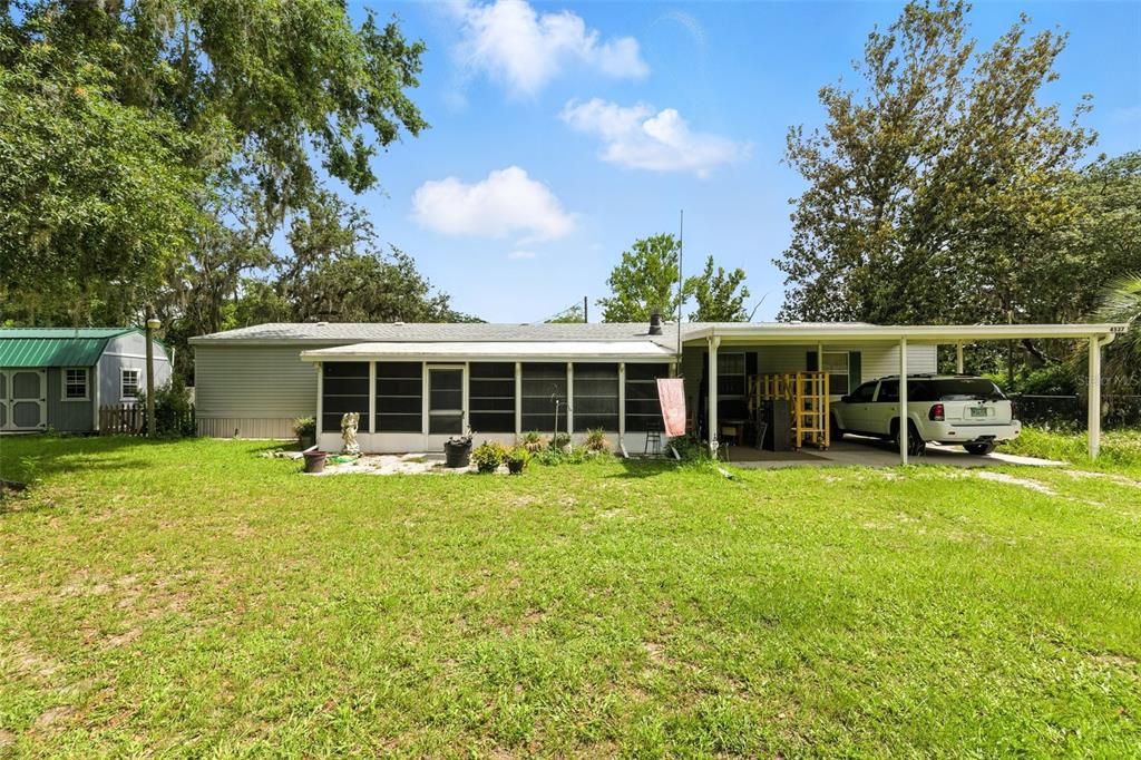 Backyard, Exterior