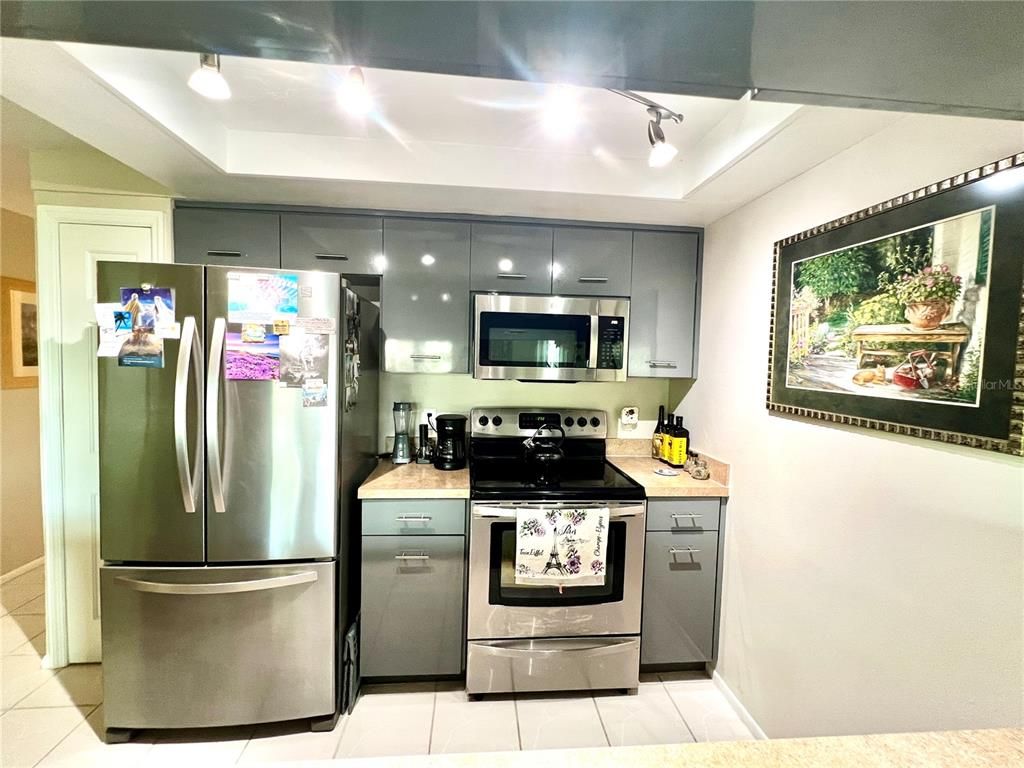 Interior, Kitchen, Stainless Steel Appliances