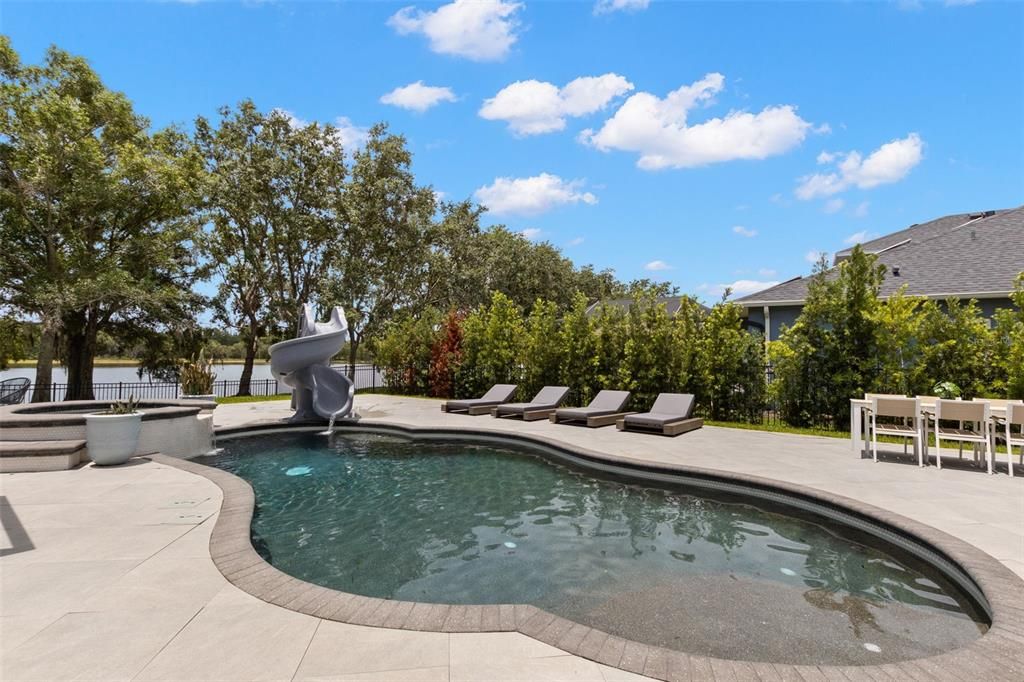 Exterior, Playground, Pool