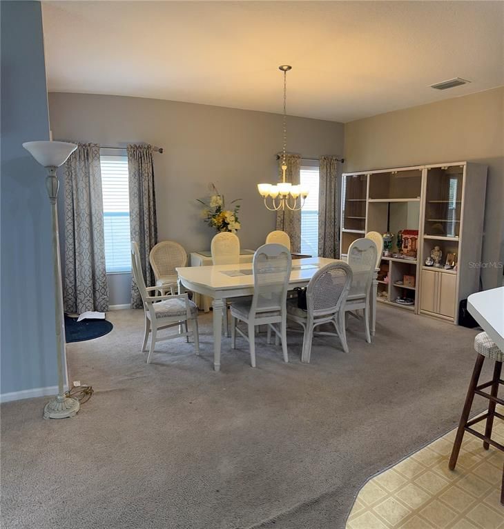 Chandelier, Dining room, Interior