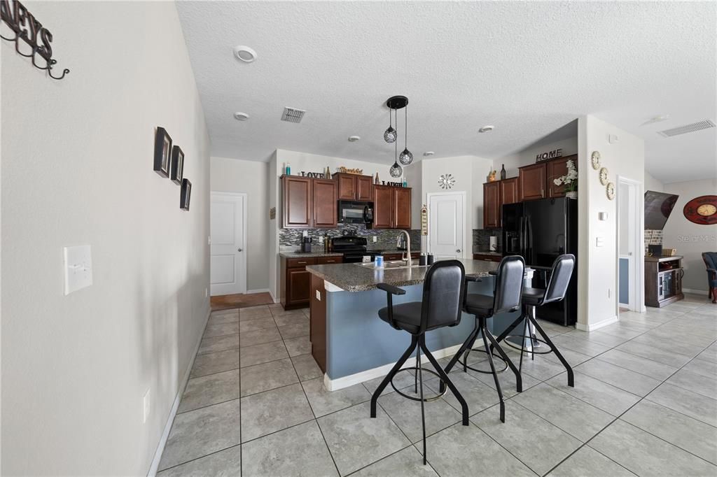 Interior, Kitchen, Pendant Lights, Recessed Lighting