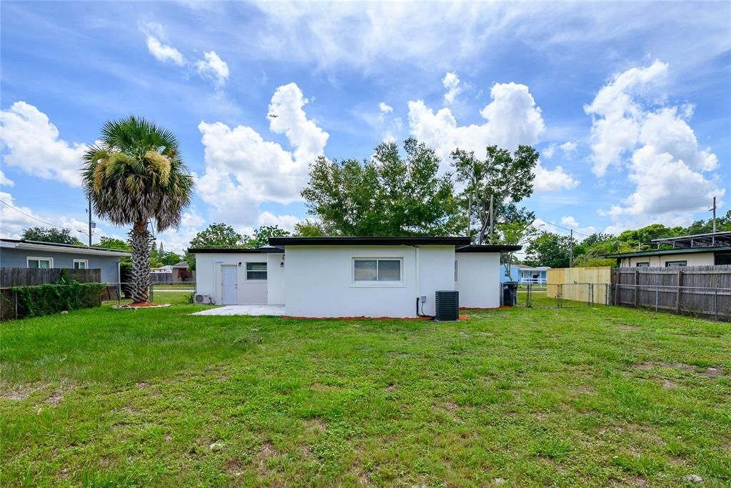 Backyard, Exterior