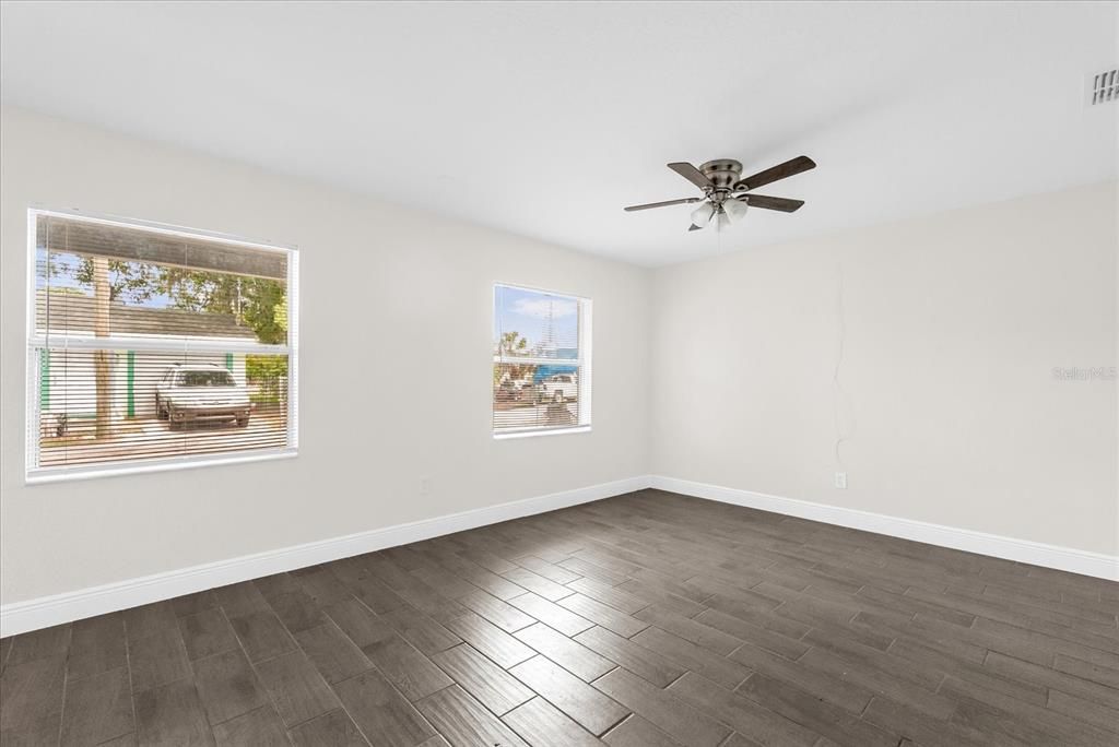 Empty room, Interior, Wood Texture Flooring