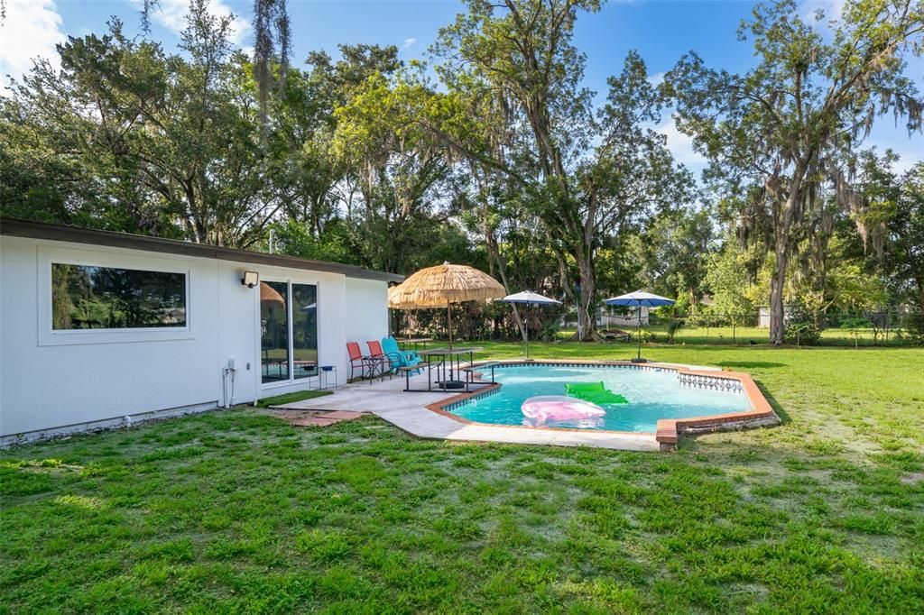 Backyard, Exterior, Pool
