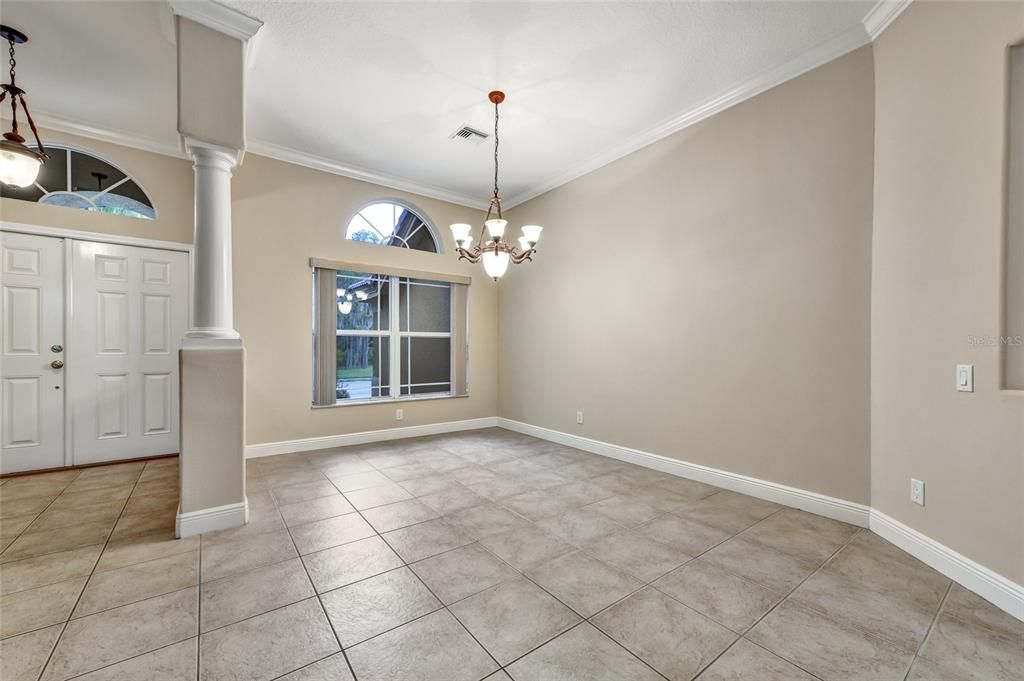 Chandelier, Empty room, Interior, Pendant Lights