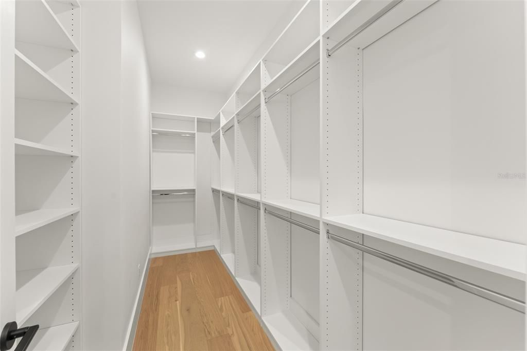 Interior, Recessed Lighting, Walk-in Closets, Wood Texture Flooring
