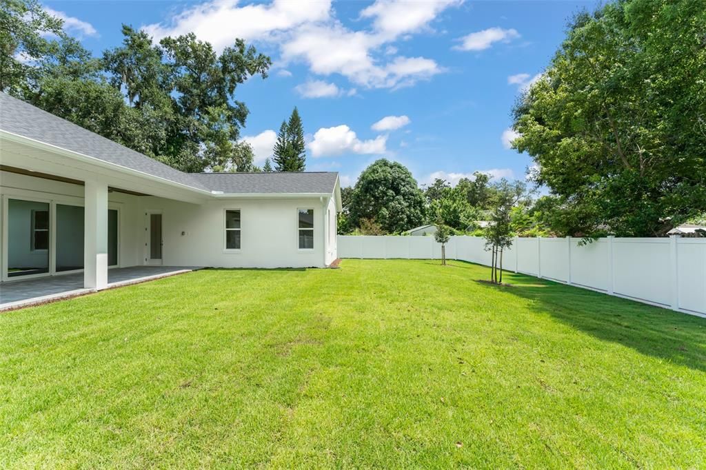 Backyard, Exterior