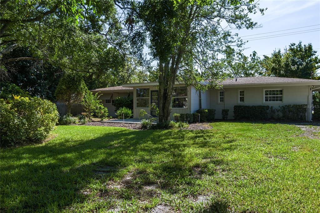 Backyard, Exterior