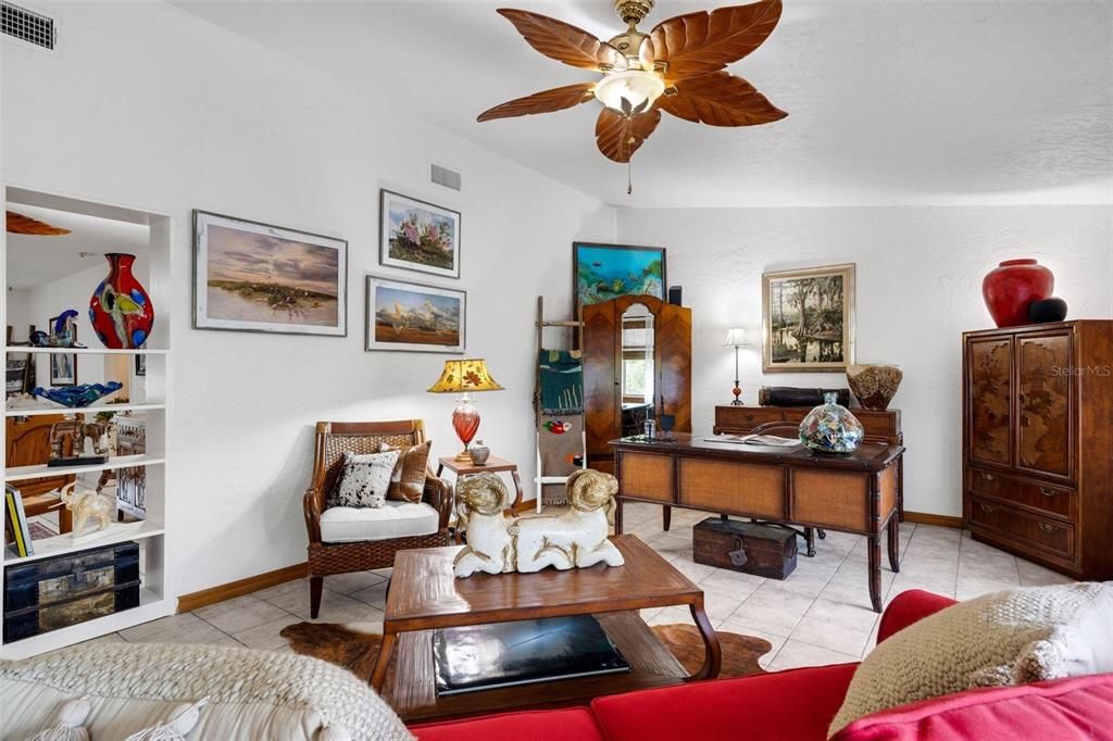 Home Office, Interior, Living room