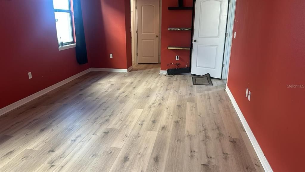 Empty room, Interior, Wood Texture Flooring