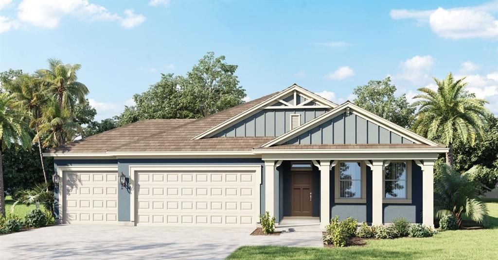 Attached, Exterior, Facade, Ranch