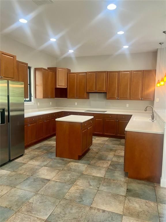 Interior, Kitchen, Pendant Lights, Recessed Lighting