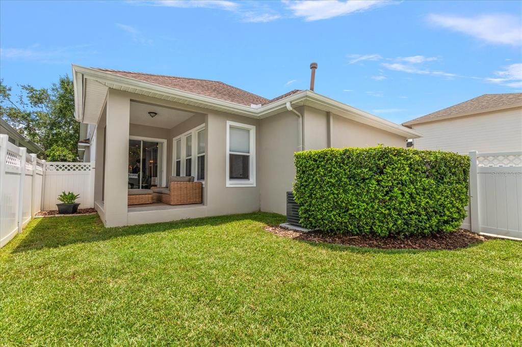 Backyard, Exterior