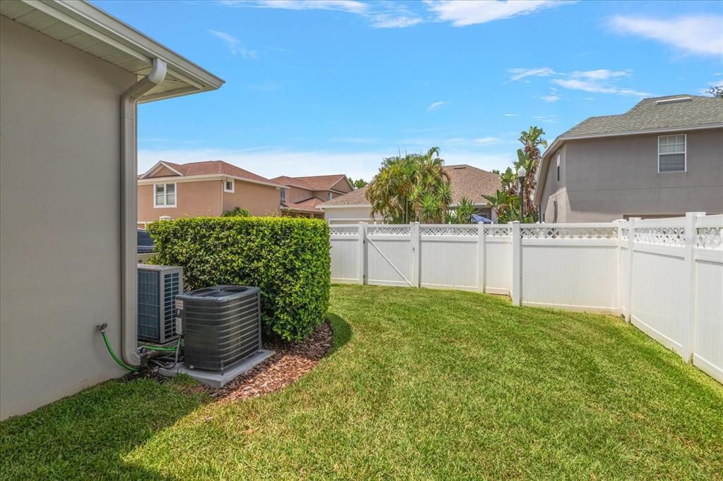 Backyard, Exterior