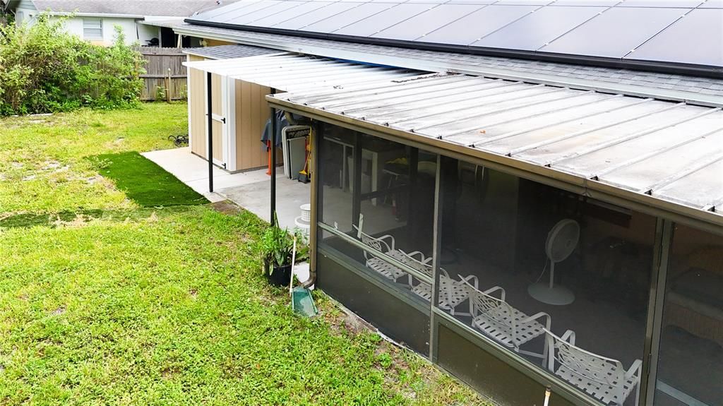Backyard, Exterior