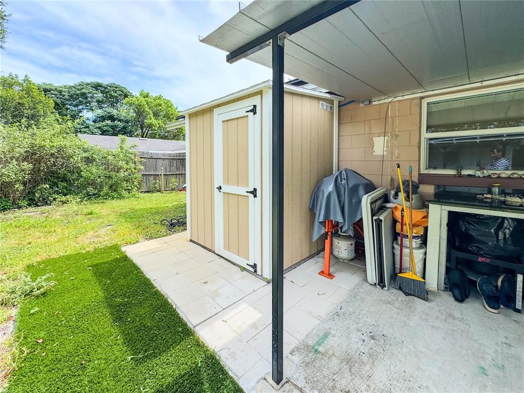 Backyard, Exterior